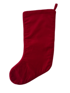 Vintage needlepoint angel stocking