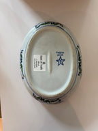 Original underside of floral bowl marked Made in China with star and number 5