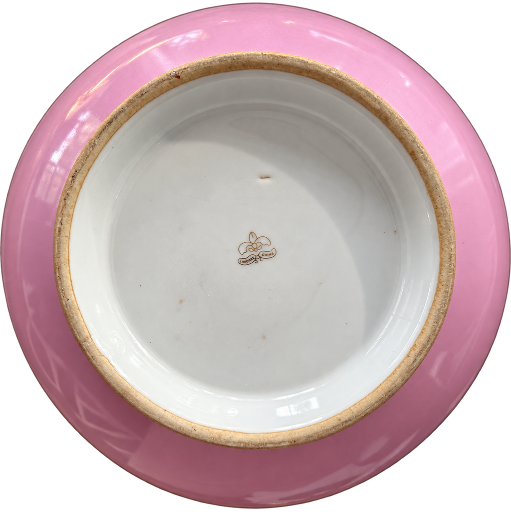 Bowl underside with Limoges China marking