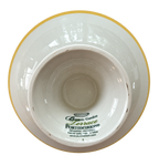 Portmeirion Botanic Garden Terrace yellow jasmine pedestal bowl