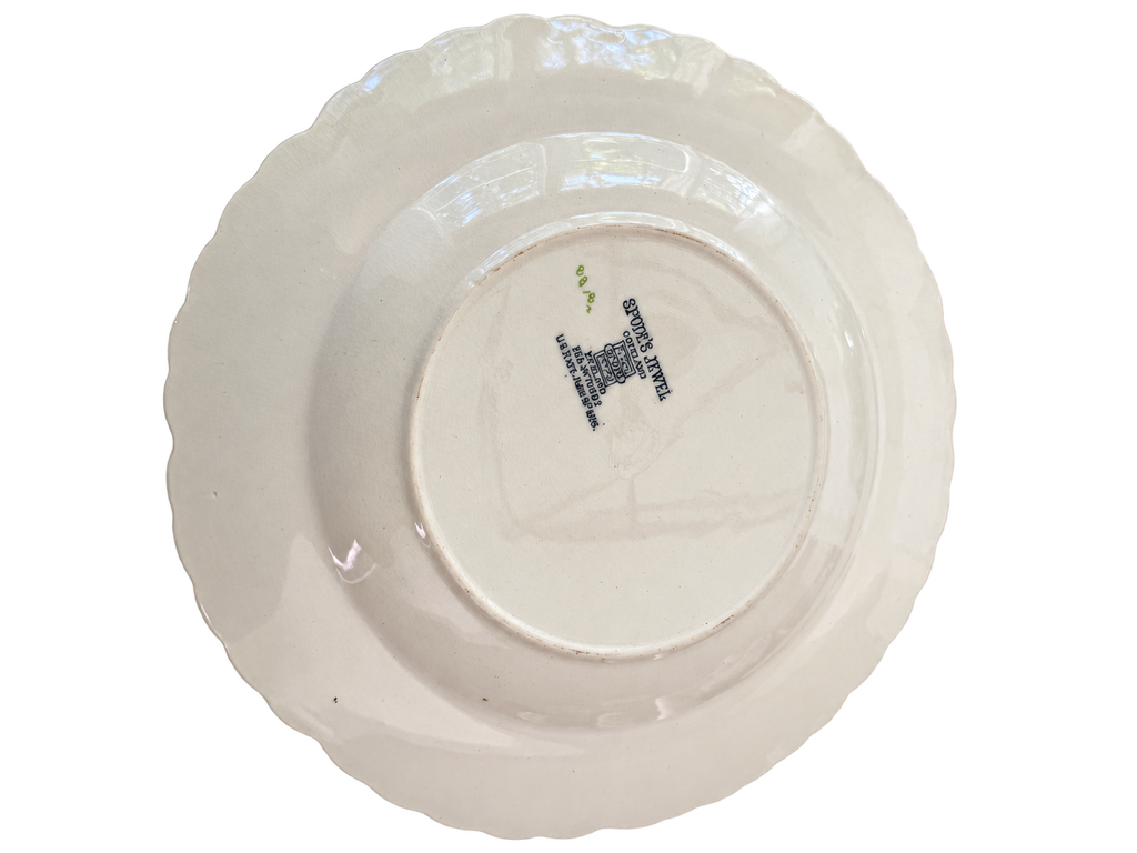 Spode’s Jewel Copeland England backstamp and glaze crazing